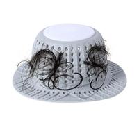 Récupérateur de cheveux de douche pour salle de bain - Accessoire de douche pour la maison, l'appartement, dortoir, hôtel