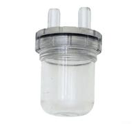 Récupérateur de condensat mural en plastique transparent pour chaudière 33 x 26 x 40 mm pour la gestion de la condensation