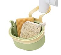 Récupérateur de déchets d'évier pliable en silicone pour robinet suspendu - Passoire multifonction pour déchets alimentaires de cuisine pour hôtel, appartement, maison, restaurant, entreprises
