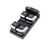 Récupérateur de fenêtre latéral Lever Switch avec Lumière Rouge pour A3 8V, Chrome Window Glass Lifter(8VD959851A)