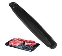 Récupérateur de graisse pour barbecue - 35,6 cm - Bac à huile - Récupérateur de graisse haute performance - Poêle de rechange universelle pour barbecue en plein air - Accessoires de cuisine - Plateau