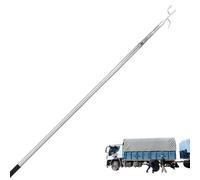 Récupérateur de marchandises de camion - Robuste - Poignée télescopique de 1,9 m - Crochet de récupération multi-usage - Pour lit de chargement - Camion - Garage - Rangement de rangement