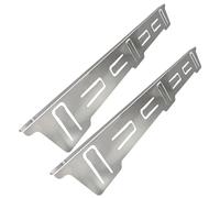 Récupérateur de miettes pour cuisinière - Rétractable - Résistant à la chaleur entre la cuisinière et le comptoir - Kit de garniture pour protéger contre les restes de nourriture - 35 x 10 x 2 cm