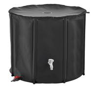 Linxor – Récupérateur d'eau de pluie souple pliable 1000 L – 2 coloris