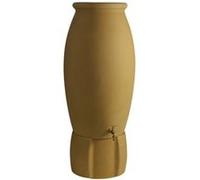 Récupérateur d'eau de pluie 235L Belli coloris beige Ø.60 x H.146 cm