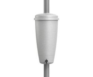 Récupérateur d'eau de pluie 35L Elho coloris gris Ø.37,9 x H.73,5 cm