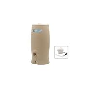 EDA Récupérateur d'eau de pluie RECUP'O 500 L rotomoulé + Kit collecteur