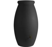Récupérateur d'eau de pluie 500L Belli coloris anthracite Ø.80 x H.143 cm