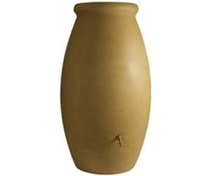 Récupérateur d'eau de pluie 500L Belli coloris beige Ø.80 x H.143 cm