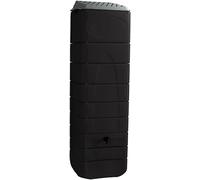 Bellijardin - Récupérateur d'eau de pluie mural 650 L + Kit raccord chéneau - Anthracite