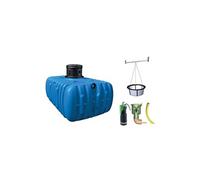 Garantia Cuve Enterrée Plate Kit Récupérateur d'Eau Flat Confort 3000 L - 295136