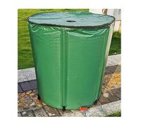 Récupérateur d'eau de pluie pliable avec support et robinet, kit de récupération d'eau de pluie pour jardin, système de rangement peu encombrant pour jardins, récupérateur d'eau de pluie pli