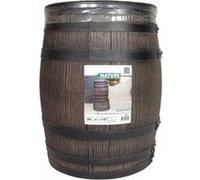 Nature Récupérateur d'eau avec aspect de bois 50 L 38x49,5 cm Marron 423515