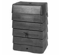 Nature Baril d'eau de pluie 168 L Anthracite 428532
