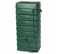 Récupérateur d'eau de pluie 276L Nature coloris vert L.58,5 x l.39,5 x H.134,5 cm