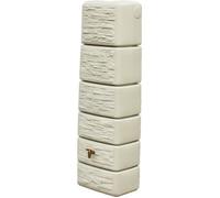 Récupérateur d'eau - GRAF - Slim Stone 300L - Pierre naturelle - Sable - Cuve aérienne - Capacité 300L