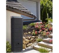 Récupérateur d'eau mural - BELLI - 650 L - Anthracite