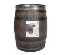 Nature Récupérateur d'eau avec aspect de bois 50 L 38x49,5 cm Marron 423515