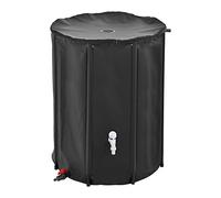 Récupérateur d'eau Réservoir d'eau PVC Inoxydable et Résistant aux UV 500 litres de Capacité 80 x 98 cm