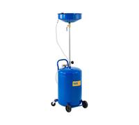 MSW MSW-OD-68 Récupérateur D'Huile De Vidange Vidangeur Aspirateur par Aspiration (68 l, 0-3 Bar, 3 l/Min, Hauteur réglable : 940-1 300 mm)