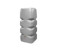 Garantia Récupérateur d'eau CUBUS 1000 L Gris béton avec robinet PE imitation laiton