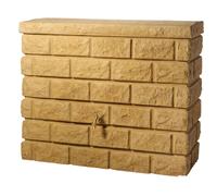 Récupérateur eau de pluie Rocky Mural 400L GARANTIA Sable