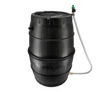 Récupérateur eau de pluie semi-rigide - 170L - Tonneau résistant au gel - Tuyau