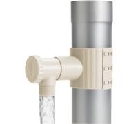 Récupérateur / Collecteur d'eau de pluie Sable + scie pour descente de 75 à 100 mm