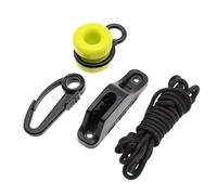 Récupérateurs de poids de downrigger pour la pêche à la traîne et en mer, accessoire de downrigger avec taquet de guide-câble à pression et cordon de 86 pouces pour économiser le poids en eau salée