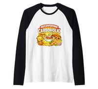 Récupération Carboholic Funny Carnivore Keto Ketogenic Diet Manche Raglan