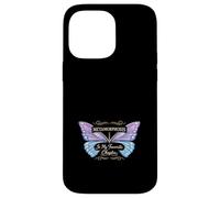 Récupération de la santé mentale Effet Papillon Guérison traumatisme Coque pour iPhone 14 Pro Max