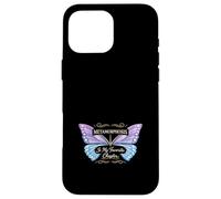 Récupération de la santé mentale Effet Papillon Guérison traumatisme Coque pour iPhone 16 Pro Max