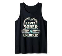 Récupération des Addictions Level Sober Unlocked Débardeur