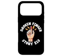 Récupération des Doigts cassés pour se rétablir bientôt Une blessure chirurgicale du Doigt Coque pour iPhone 17 Pro Max
