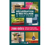 Récupération et recyclage dictionnaire à tout faire 2500 idées simples pour faire du neuf avec du vieux - Inès Peyret - Dauphin Editions Du - broché - Guide