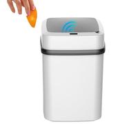 Recyclage automatique - Conteneur sans contact, poubelle électrique | Panier capteur 13L pour cuisine avec ouverture automatique, panier moderne pour maison de bain et bureau