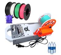 Recyclage de bouteilles en PET recyclé, fiament 3D pultrudé à partir de bouteilles pastiques, machine à filament de bureau, contrôle numérique de la température, pour familles, bricoleurs, petits