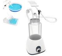 Recyclage de déchets de laboratoire, petit aspirateur à vitesse réglable, bouton numérique, idéal pour laboratoire et éducatif