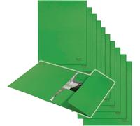 Recycle - Chemise A4 À 3 Rabats En Carton, Capacité 250 Feuilles, Fermeture Élastique, Carton 100% Recyclé & Recyclable, Eco-Responsable & Neutre En Co2, Gamme Recycle, Vert