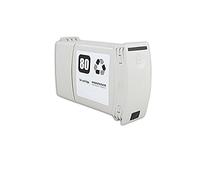 Recyclé pour HP DesignJet 1050 C Plus Cartouche d'encre noir - Nr.80 / C4871A - Inhalt: 350 ml