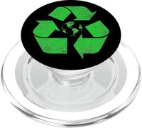 Recycle Symbol Logo Earth Day Green Deal Climate Change PopSockets PopGrip pour MagSafe