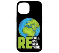 Recycler Réutiliser Renouveler Repenser Coque pour iPhone 15