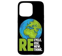 Recycler Réutiliser Renouveler Repenser Coque pour iPhone 15 Pro Max