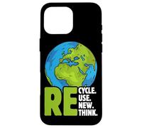 Recycler Réutiliser Renouveler Repenser Coque pour iPhone 16 Pro Max