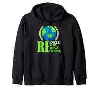 Recycler Réutiliser Renouveler Repenser Sweat à Capuche