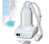 Recycleur de déchets de laboratoire 1 L, petit aspirateur de recyclage de liquides avec tête d'aspiration, 8 vitesses réglables, taux d'aspiration : 1,6 L/min, collecteur de déchets