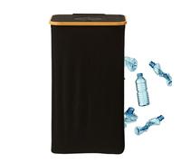 Recycling Bin - 27,5 et 29,5 pouces poubelle pour le tri des déchets, une conception respectueuse de l'éco avec un sac intégré réutilisable, un récipient à ordures pour la cuisine, le lieu de travail,