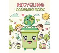 Recycling Coloring Book: This coloring book helps children understand recycling in a simple and playful way.