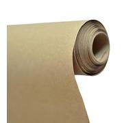 RECYCOOL Rouleau de papier kraft marron 120 cm x 10 m | Rouleau de papier écologique 100 % recyclé, biodégradable, polyvalent - Pour emballage, emballage, art et artisanat, nappes