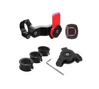 (red)1PC Quad Lock Motorcycle Bike Phone Holder Shock Absorber Phone Bracket Vibration Damper Self Lock A